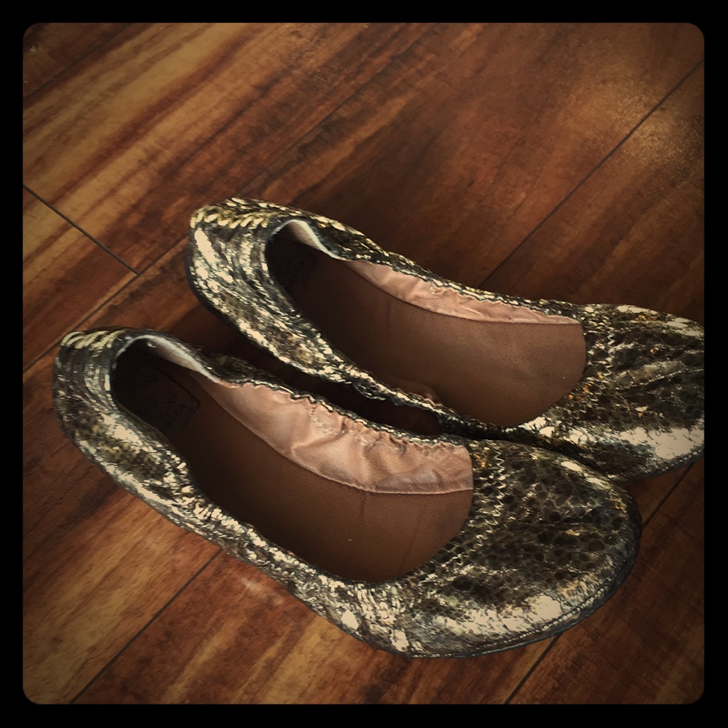 Lucky Brand Size 912 Copper  Brown Snake Skin